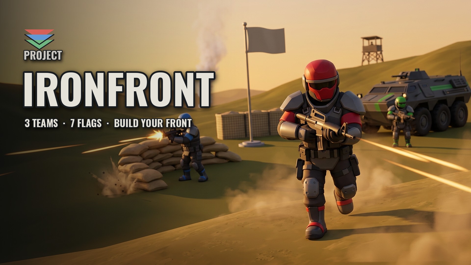 Project Ironfront key art